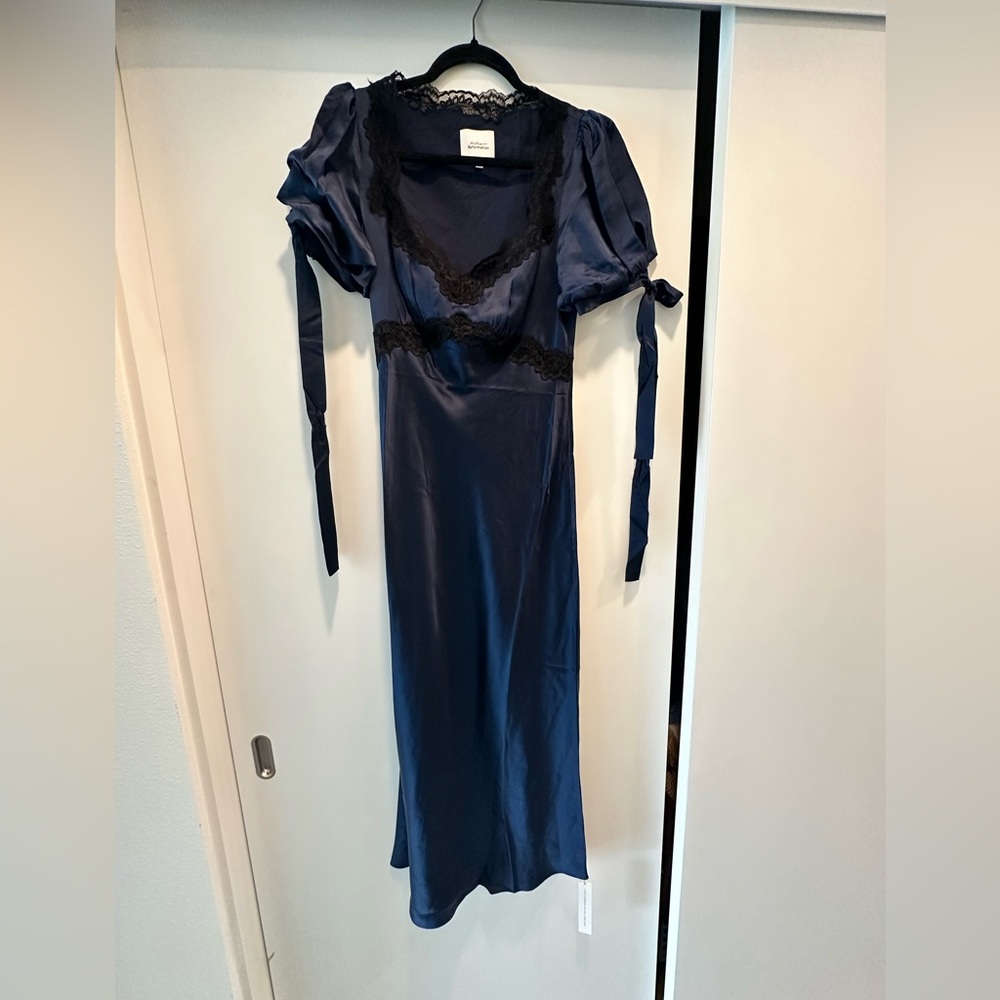 Reformation x Kacey Musgraves Stella Silk Dress Size 2 - Picture 5 of 6